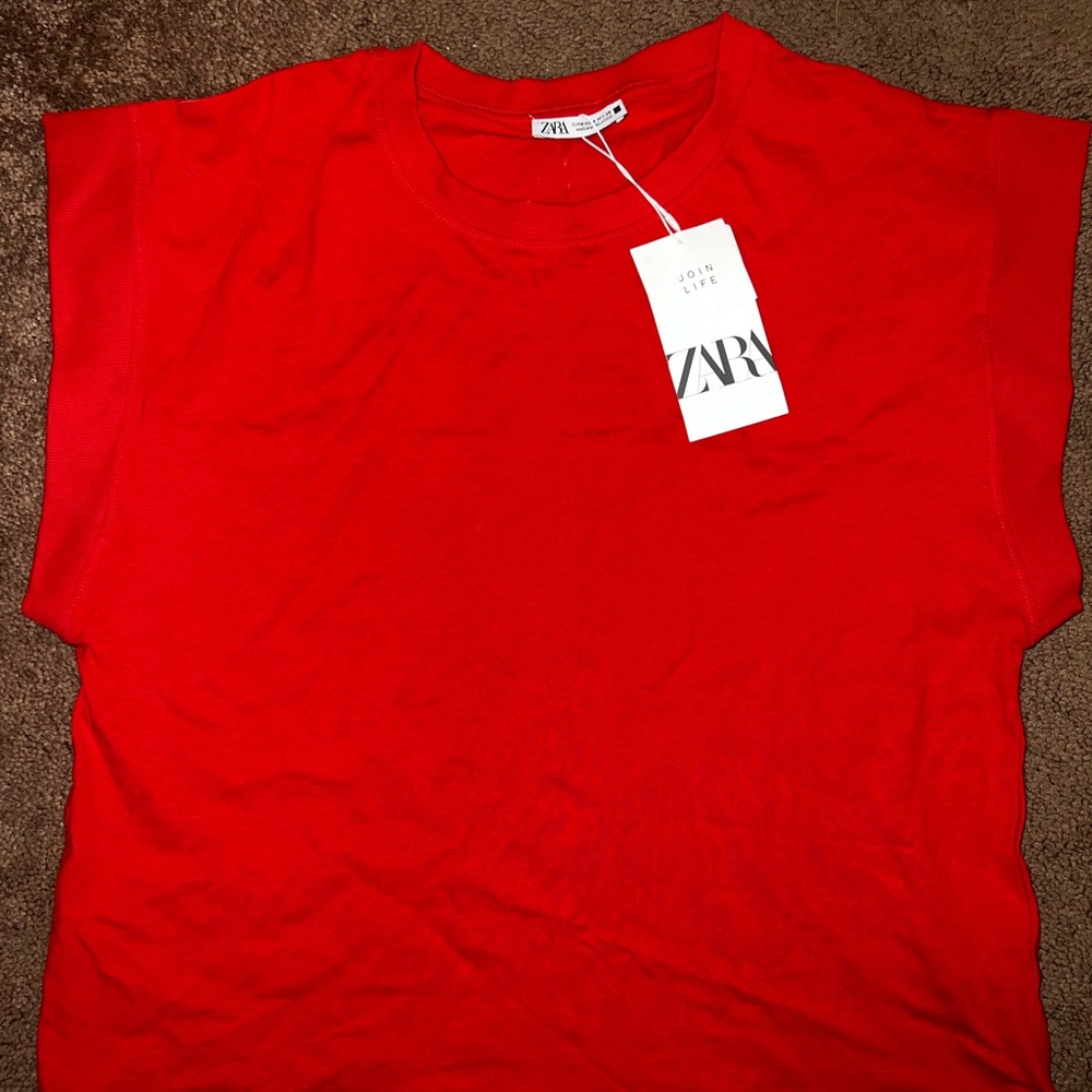 Zara sleeveless woman's shirt